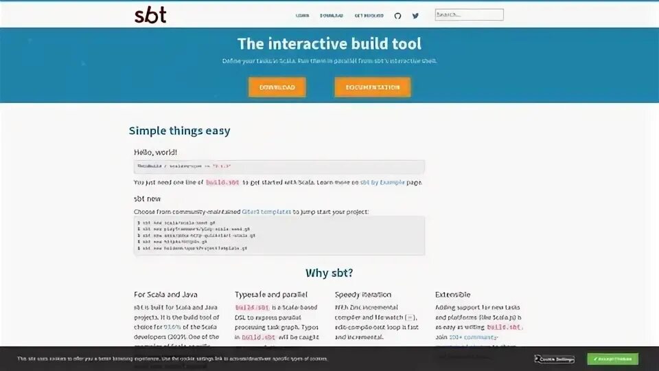 Scala sbt. Scala sbt