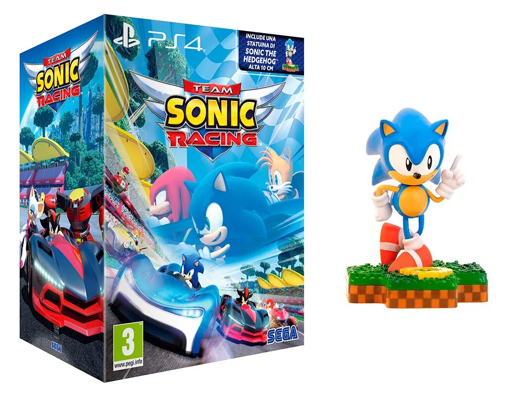 Игра соник купить. Team Sonic Racing (ps4). Фигурки Team Sonic Racing. Sonic Racing ps4. Диски Sonic на PLAYSTATION 4.