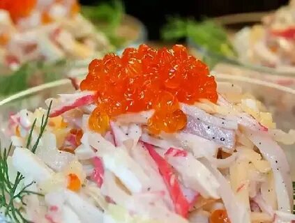 Крабовые палочки икра