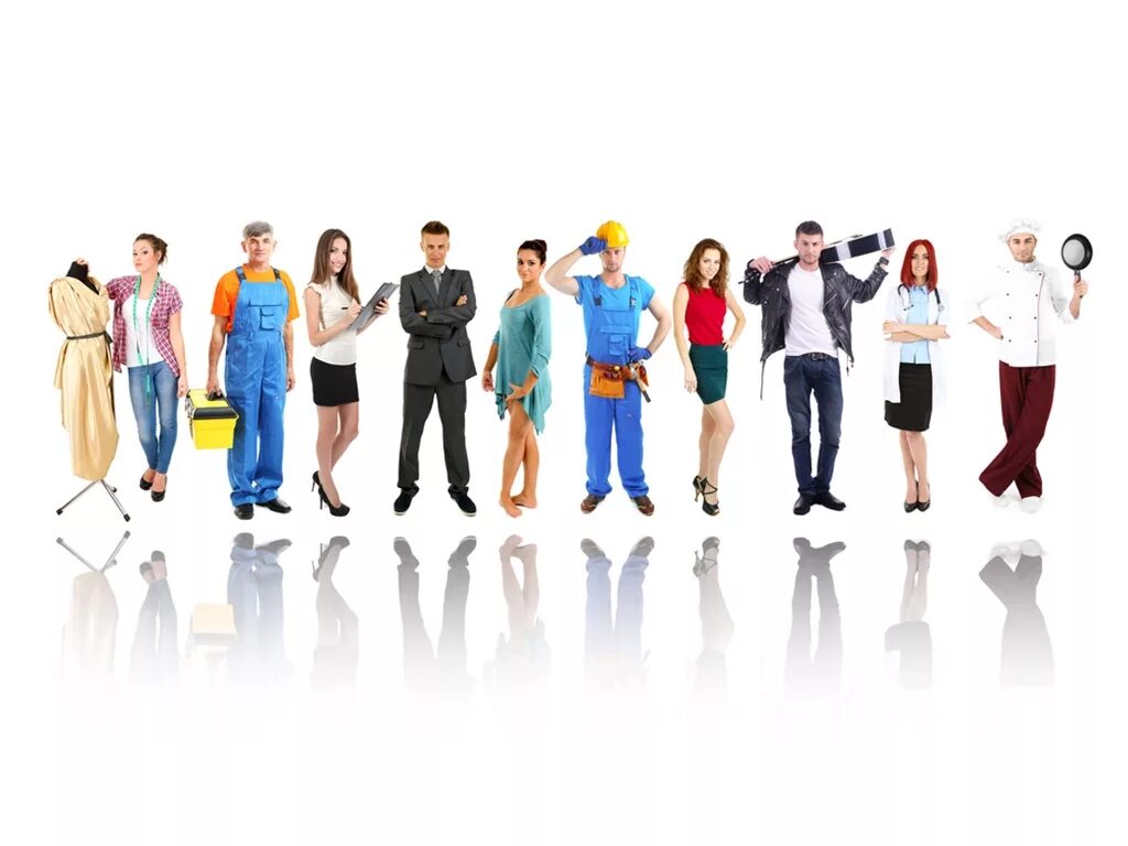 Many people many professions