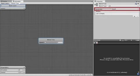 Parameter selection