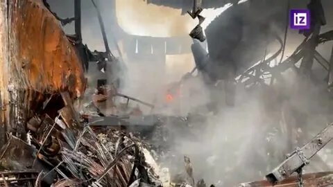 Кадры пожара