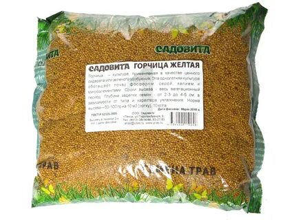 Какой сидерат лучше горчица белая или желтая