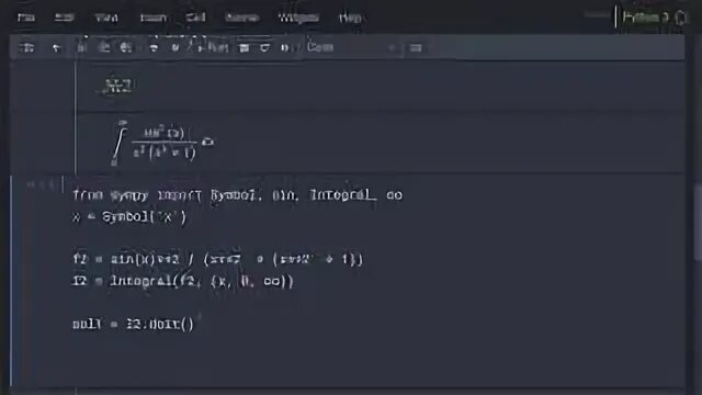 Интеграл в питоне