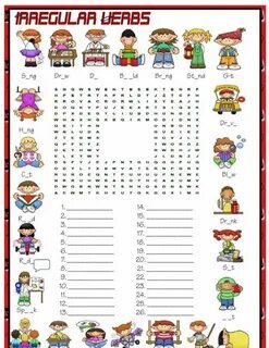 Simple irregular verbs