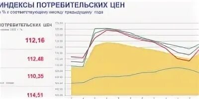 Индекс потребительских цен январь