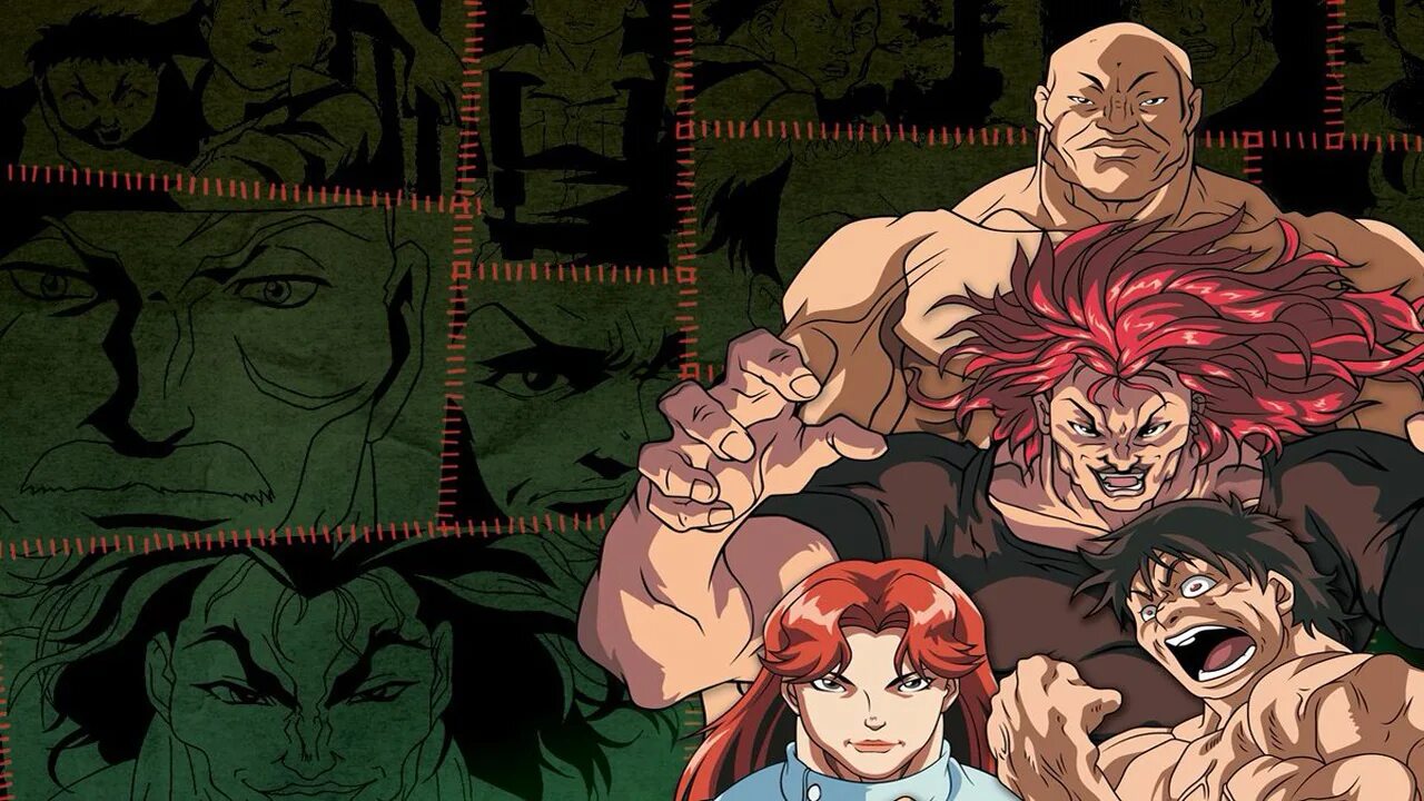 Боец баки Grappler Baki (2001). ГАКС боец баки.