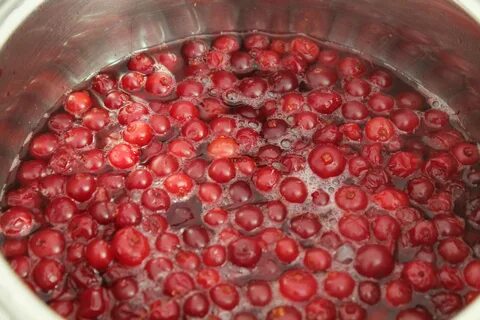 Клюквенный кисель