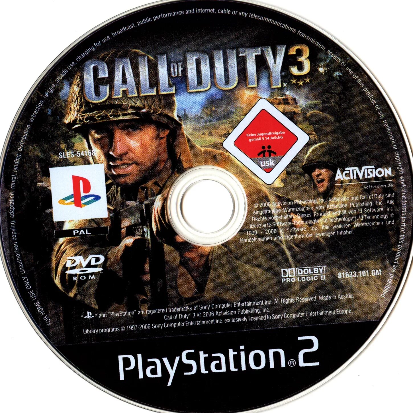 Call of Duty 3 ps2 обложка. Диск пс2 Call of Duty 3. Call of Duty 3 ps3 диск. PLAYSTATION 2 Call of Duty 3.