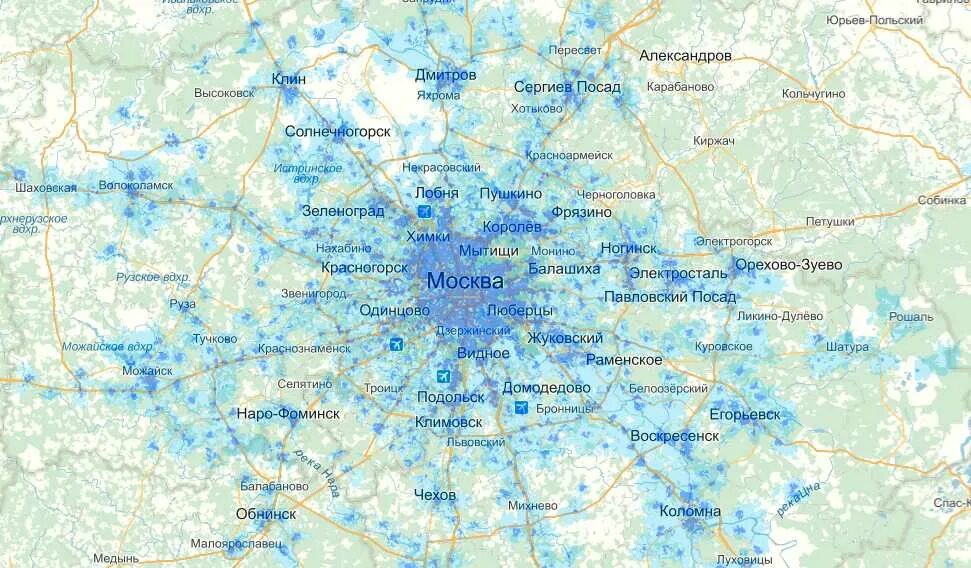 Йота карта вышек 4g. Yota карта покрытия 4g Московская область. Йота зона покрытия 4g Московская. Зона охвата йота в Подмосковье.