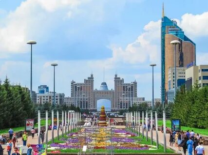Самый центр казахстана