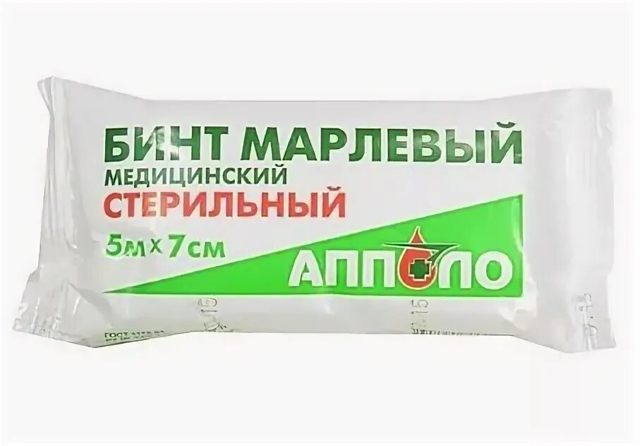 Длина марлевого бинта
