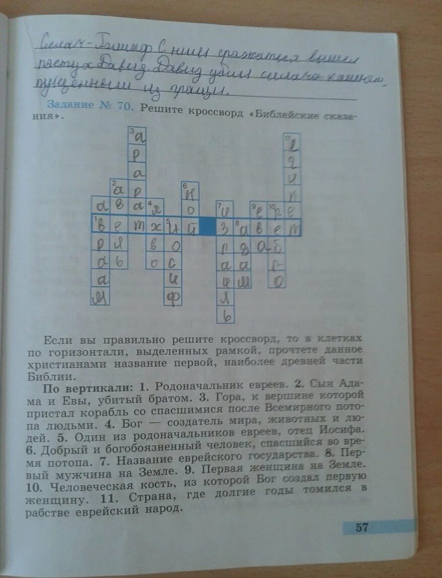 Задание 44 история 5 класс рабочая тетрадь