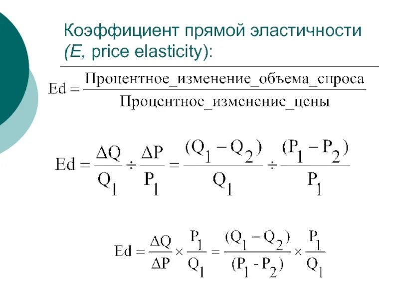 Эластичный коэффициент. Формула расчёта коэффициента прямой эластичности спроса. Коэффициент прямой эластичности спроса формула. Значение коэффициента прямой эластичности спроса. Вычислите коэффициент ценовой эластичности предложения.