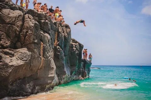 Cliff jump
