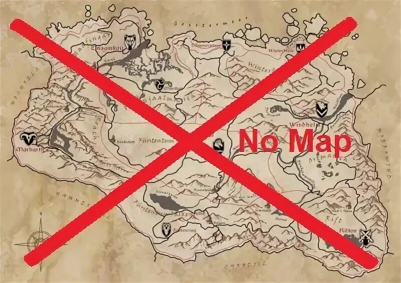 Disable map