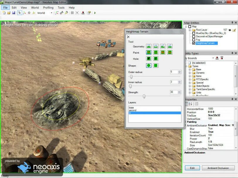 Простые движки для игр. Движок NEOAXIS. NEOAXIS 3d engine - 3.3.2. Движки для разработки игр. Игровые движки для создания игр.