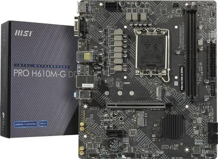 Msi h610m g ddr4