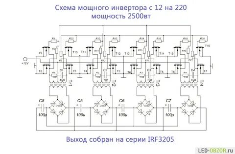 Инверторы и преобразователи.