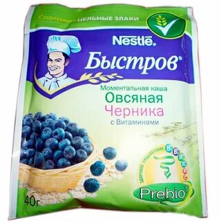 Каша быстров черника