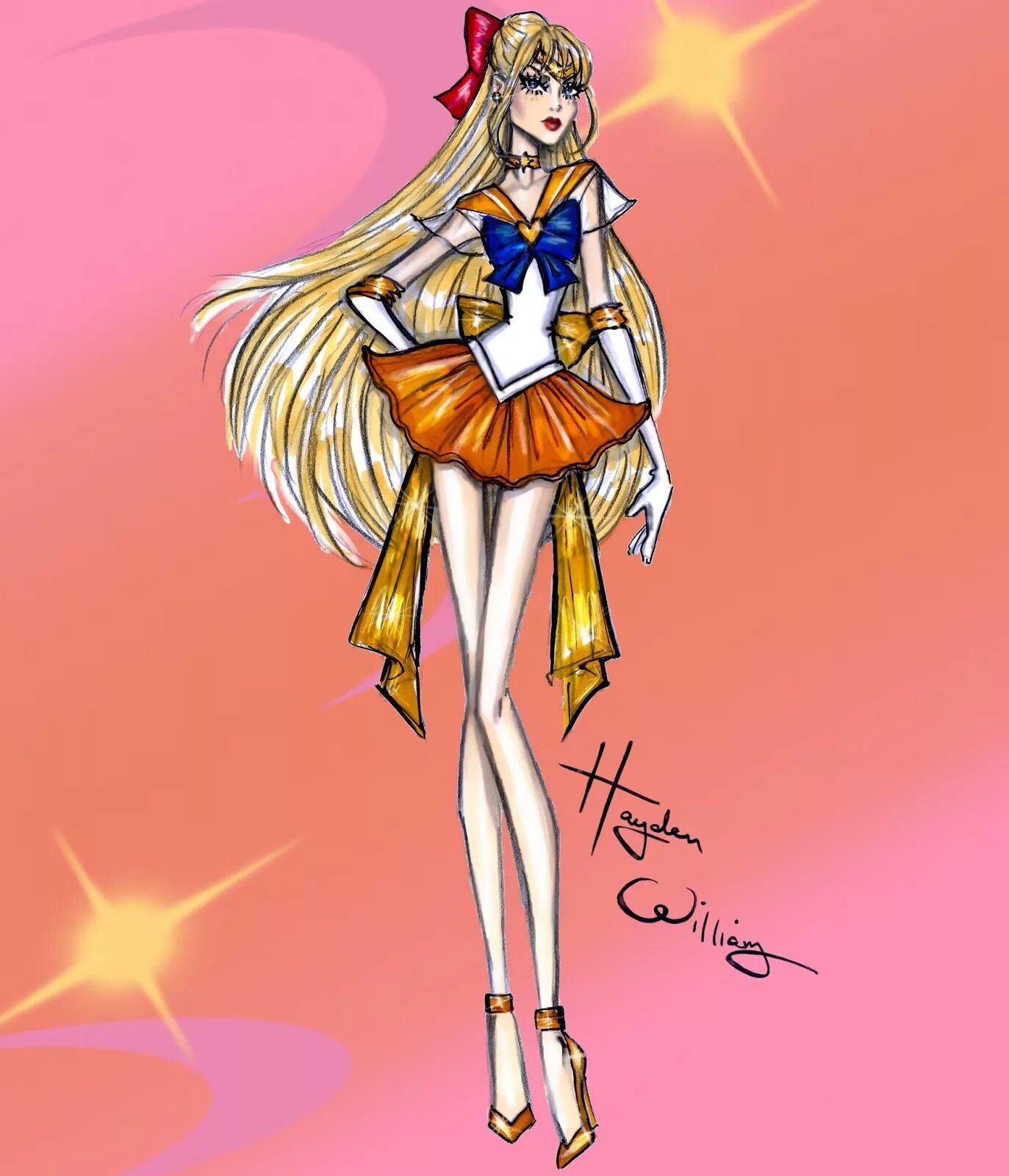 Хайден Уильямс Винкс. Hayden Williams Винкс. Модный рисунок Сейлор Мун. Sailor Moon collection. Мод мун