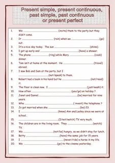 Past perfect liveworksheets