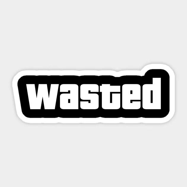 Wasted приложение. Надпись wasted. надпись wasted без фона. вастед гта. надпись потрачено без фона.