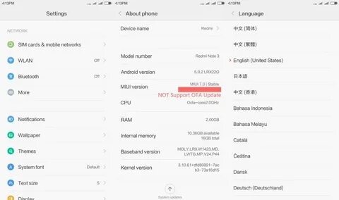 Xiaomi поддержка карт памяти