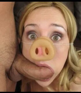 Piggy nose fetish