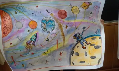 Космос глазами детей название
