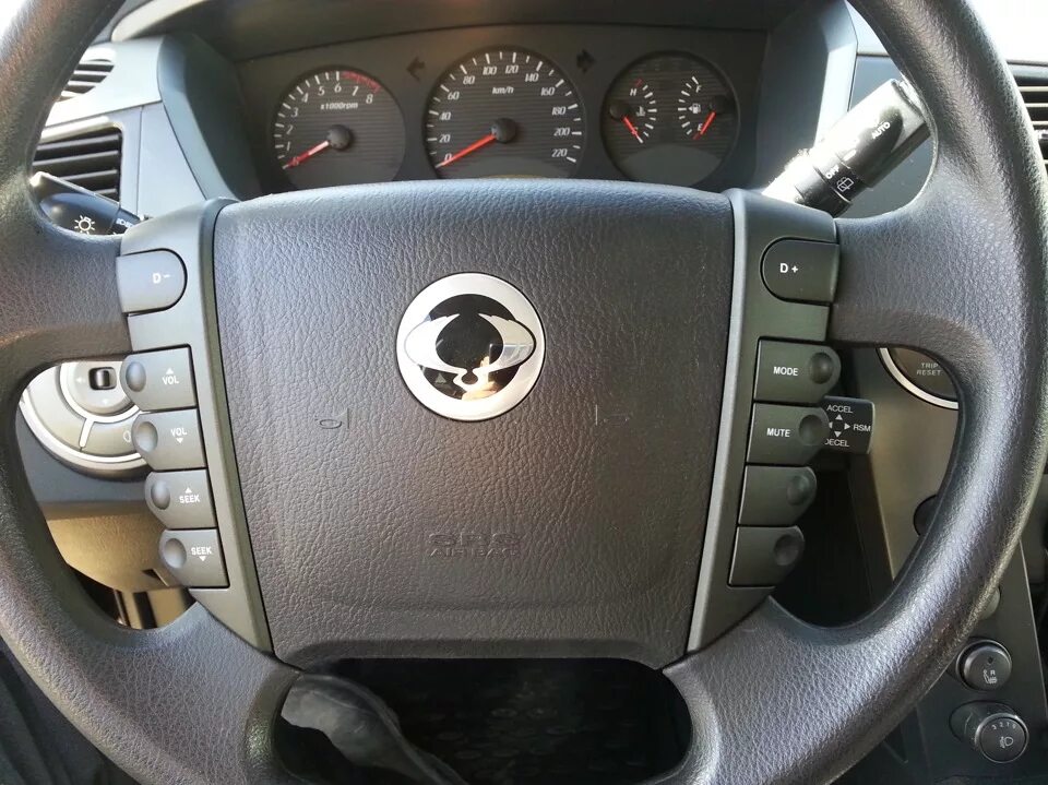 Кайрон как снять руль Перетянул руль SsangYong Kyron, 2 л, 2011 года другое DRIVE2