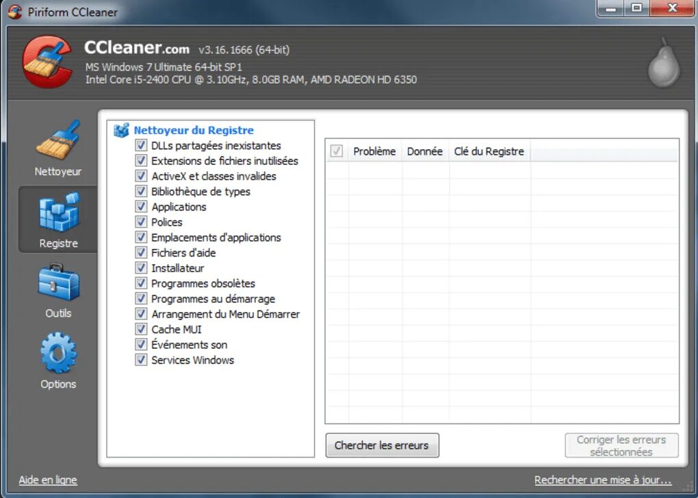 CCLEANER. Программа CCLEANER. CCLEANER меню. CCLEANER Business.