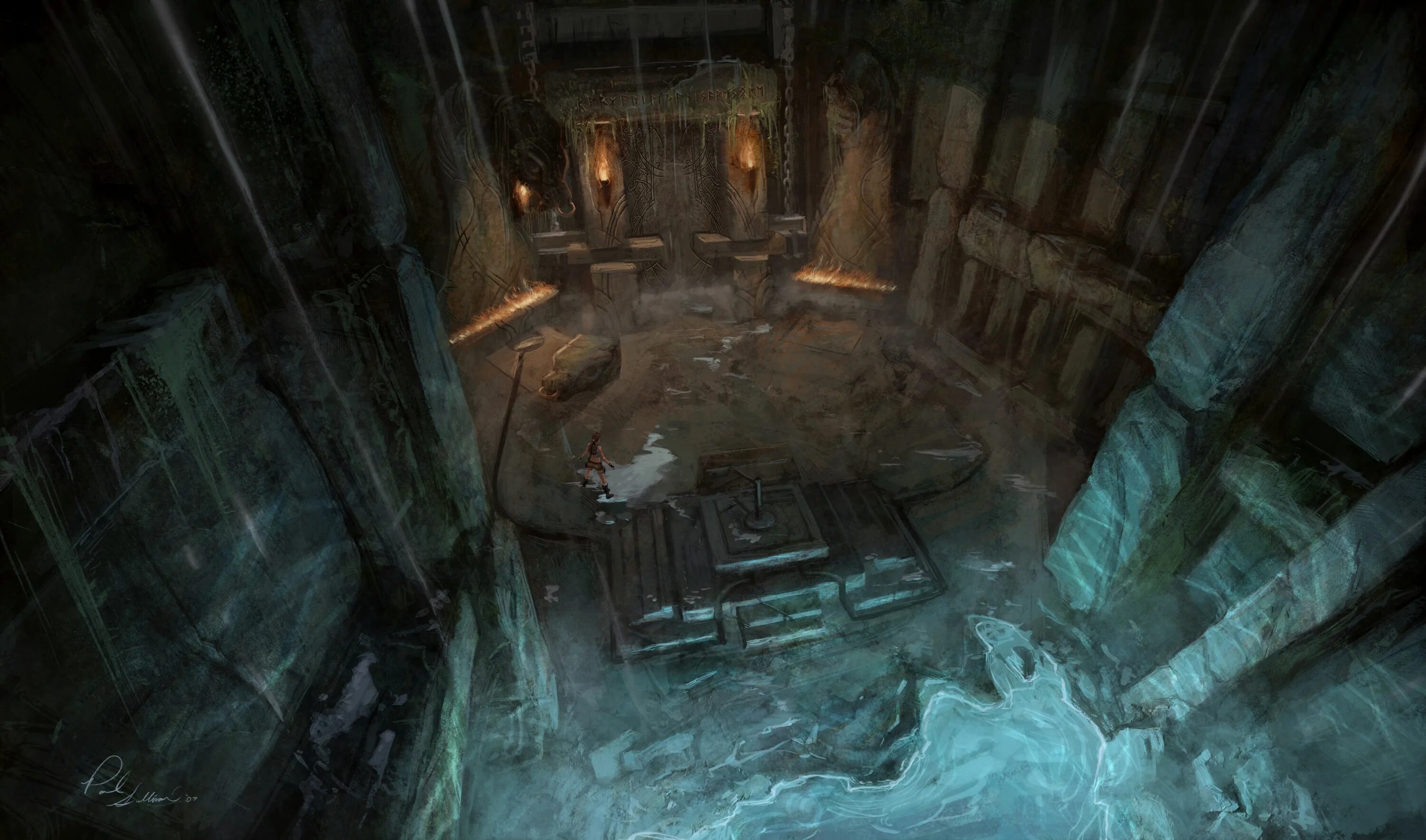 Руины безлюдные земли прохождение. Пещера Tomb Raider Underworld. Томб Райдер пещеры. Игра Tomb Raider храм. Катакомбы Tomb Raider.