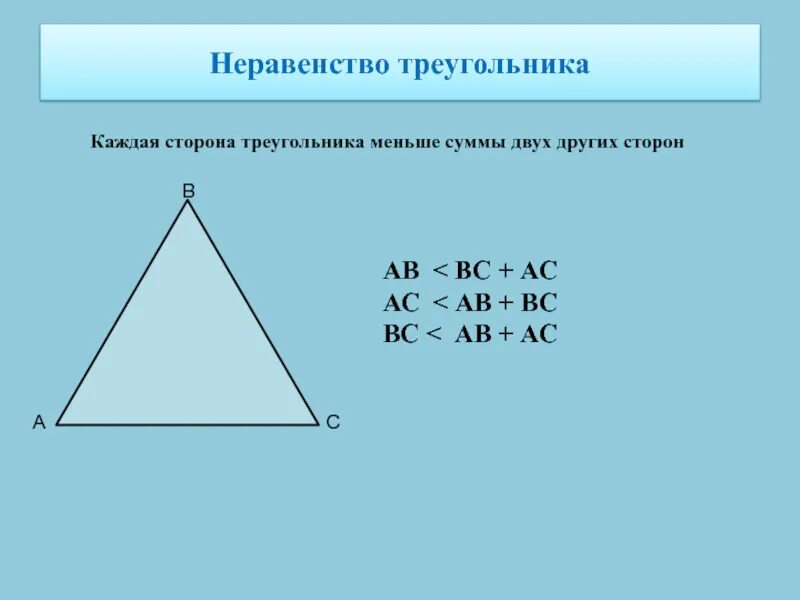 Самостоятельная работа по геометрии неравенство треугольников. Неравенство треугольника. Сформулируйте неравенство треугольника. Неравенство треугольника формула. Геометрия неравенство треугольника.