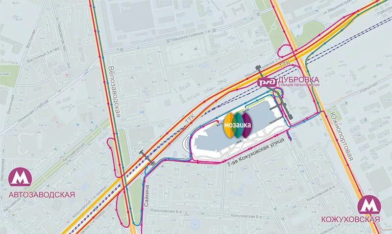 Переход мозаика мцк дубровка. Тц мозаика на кожуховской. Тц мозаика как добраться от метро. Автозаводская мцк автозаводская метро. Мцк дубровка тц мозаика.