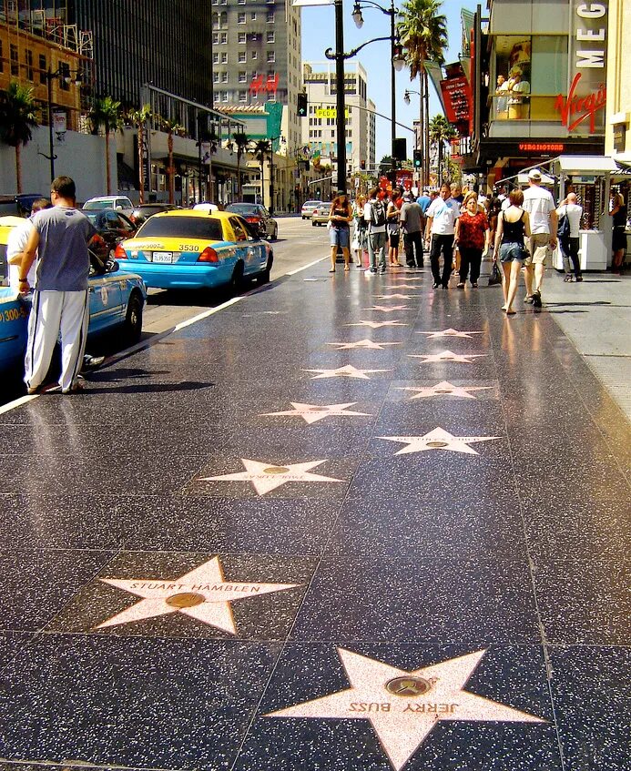 Галивуд. Лос Анджелес аллея славы. Аллея славы, Голливуд, Лос-Анджелес, штат Калифорния. Аллея звезд в Лос Анджелесе. Лос Анджелес Голливуд аллея славы.