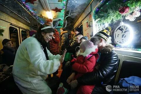 Новый год вагон