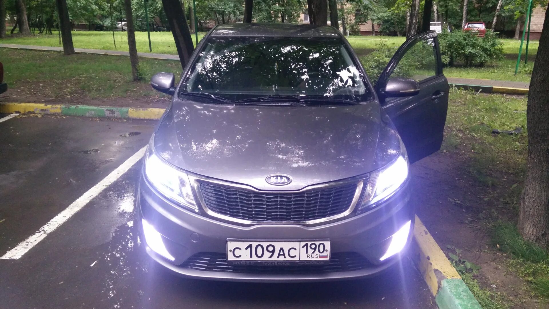 Led лампы Kia Rio 3. Kia Rio 3 ПТФ. Свет на Киа Рио 3. Led туманки Киа Рио 3. Киа рио 3 свет фар