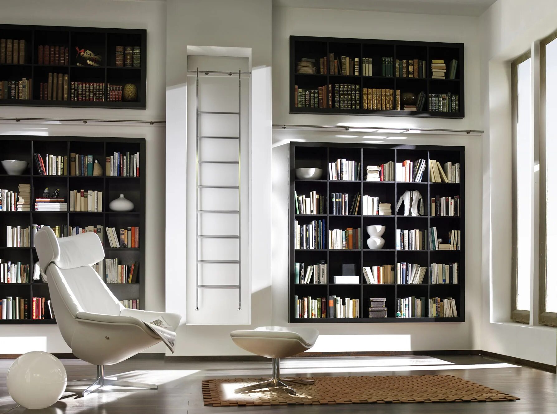 Шкаф книги высокий. Книжный шкаф. Книжный шкаф узкий. Книжный шкаф с лестницей. Книжные стеллажи в библиотеке.