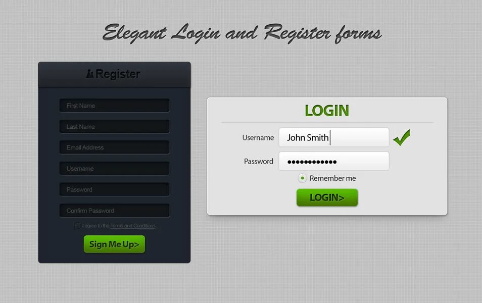 Registration login