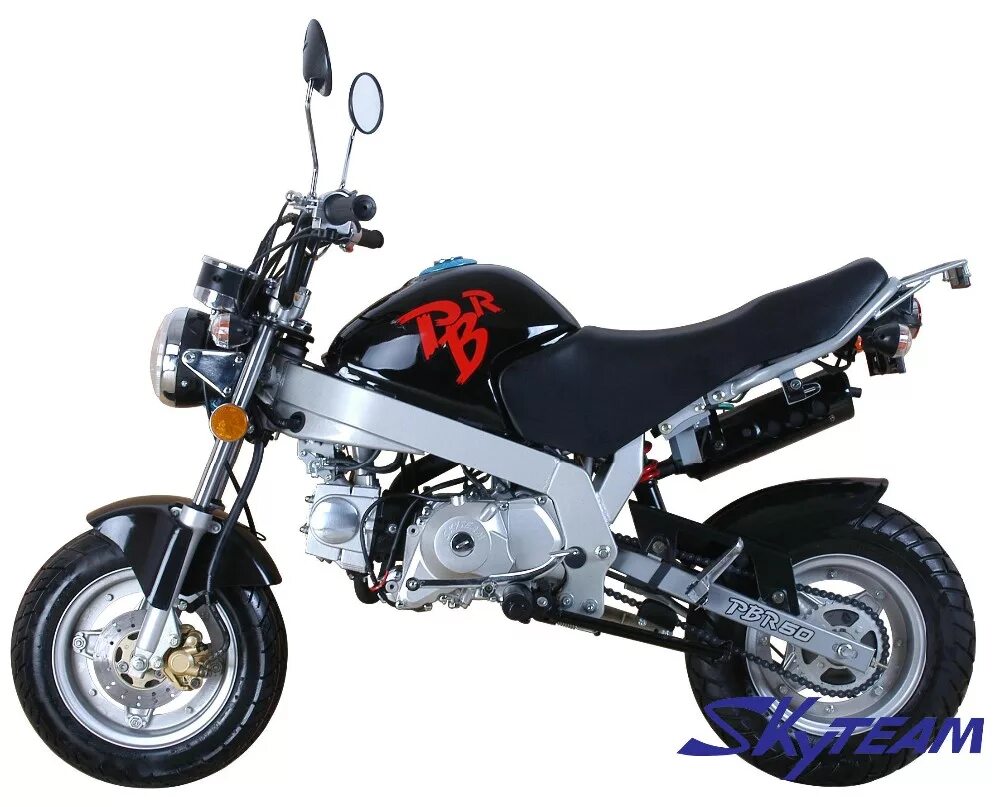 Honda Monkey r 125cc. Мопед Honda Monkey Skyteam. Минибайк Хонда 50 кубов. Хонда 50 4х тактный мотоцикл.