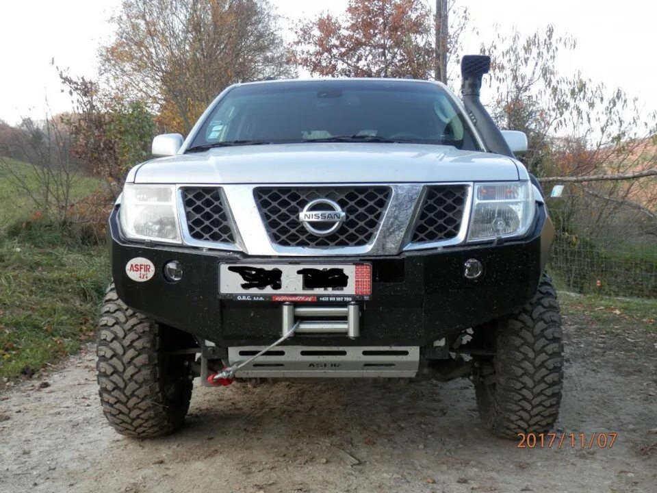 Передний силовой бампер Nissan Pathfinder r51. Front Bumper Nissan Pathfinder r51. Tuning Front Bumper Nissan Pathfinder r51. Силовой бампер на Ниссан Патфайндер r51.