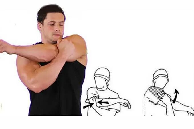 Прижмитесь правой стороной. Упражнения на растяжку мышц рук. Растяжка мышц предплечья упражнения. Упражнения для растяжки мышц плеча. Растяжка бицепса руки упражнения.