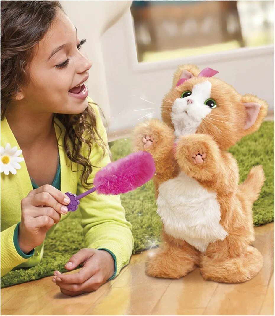 Фуриал френдс котенок Дейзи. FURREAL friends котенок Дейзи. Hasbro FURREAL Daisy. Игривый котенок FURREAL friends Дэйзи. Покажите игрушки надо