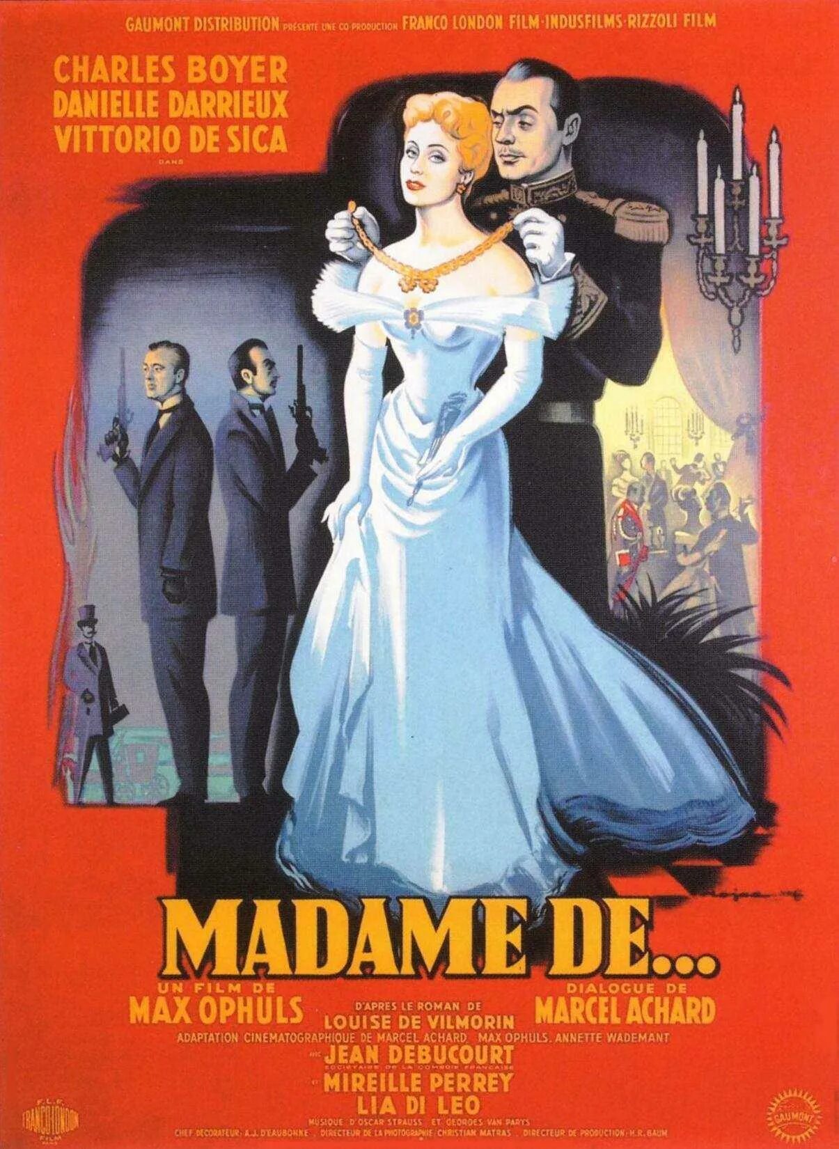 Кого называют мадам. «Мадам де...» / Madame de... (1953).