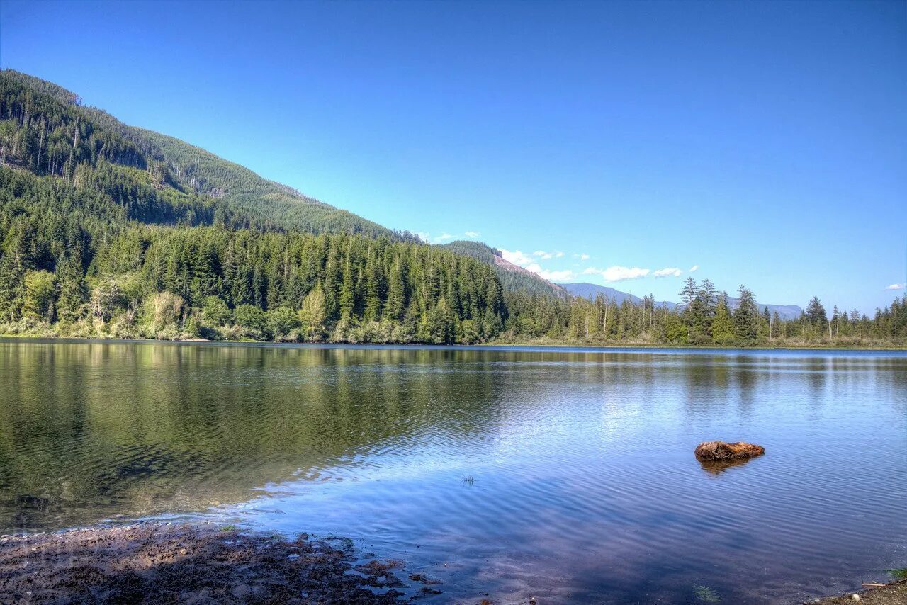 Озеро Vancouver Lake. Озеро Хорикэн.