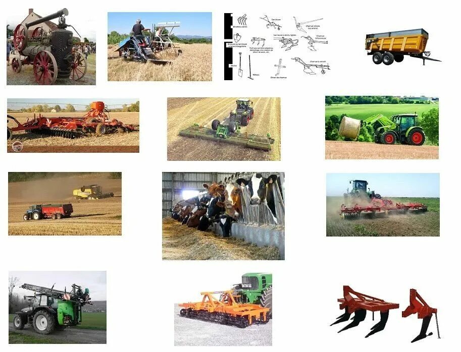 Сельскохозяйственная техника карта