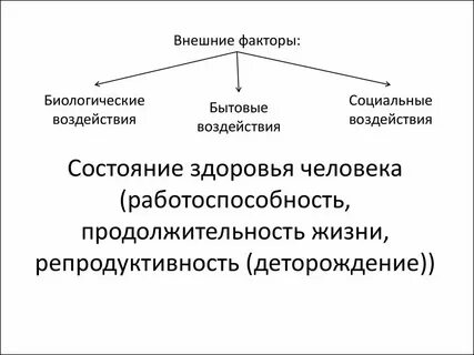 Биологические факторы это здоровье