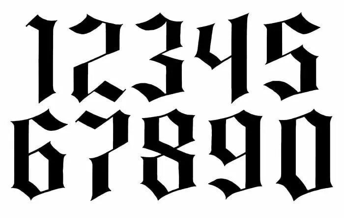13 шрифты