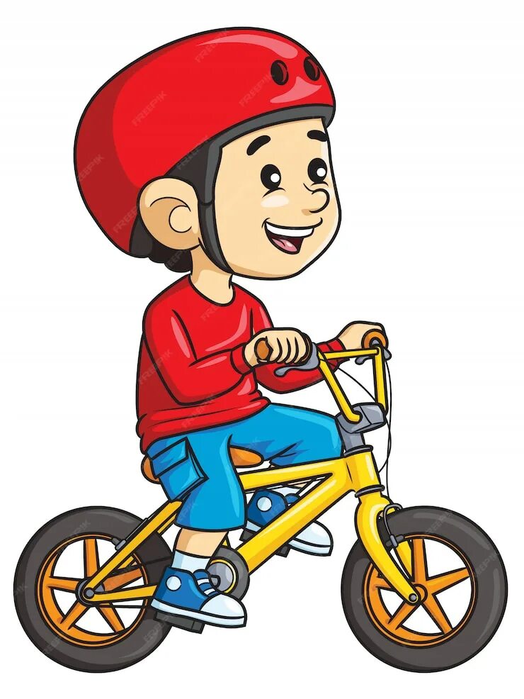 Мальчик на велосипеде. Дети с велосипедом. Ride a Bike для детей. Велосипедисты мультяшные.